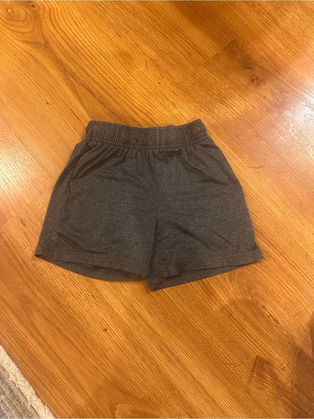 Old Navy Charcoal Gray Elastic-Waist Kids Shorts